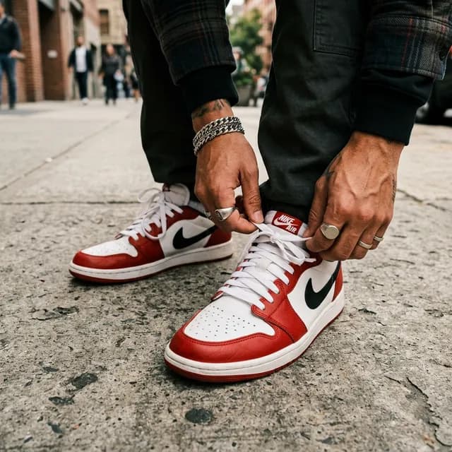 Cách Buộc Dây Giày Jordan Cổ Thấp (Low-Top) Đẹp Chất Lừ Cực Nhanh Chóng