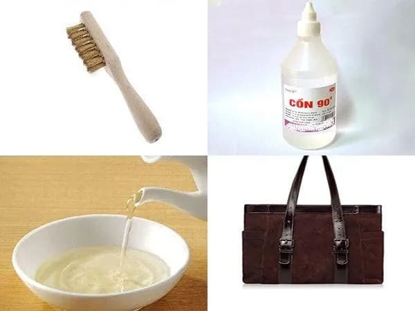 Giấy khô giữ dáng túi da lộn khi làm khô tự nhiên