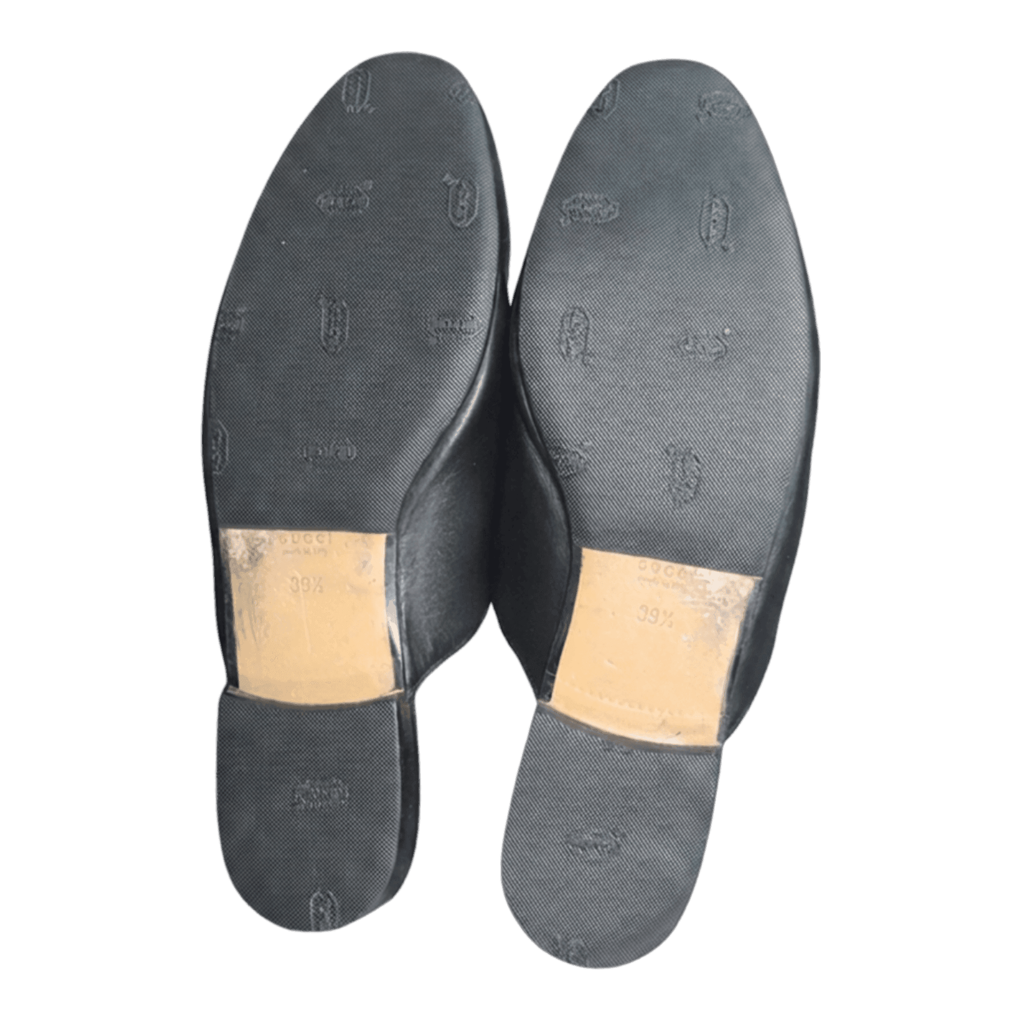 Sole Vibram trên loafer Gucci - after