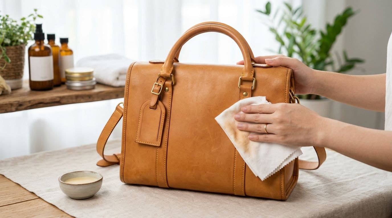 Phục Hồi Da Vachetta Túi Louis Vuitton: Xử Lý Ố Nước, Quai Sậm Màu Và Cân Bằng Patina