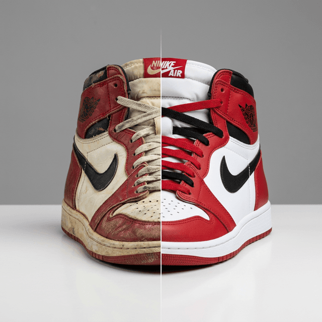 Nike Jordan 1 — Before & After by EXTRIM