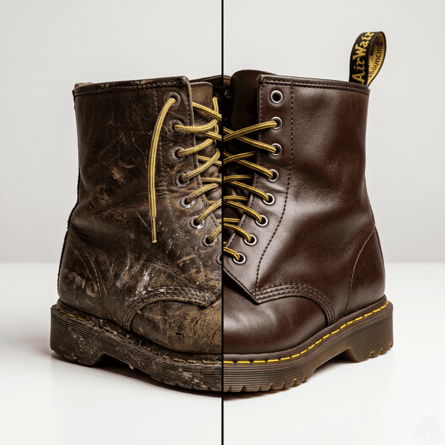 Boots Da Lộn — Before & After by EXTRIM
