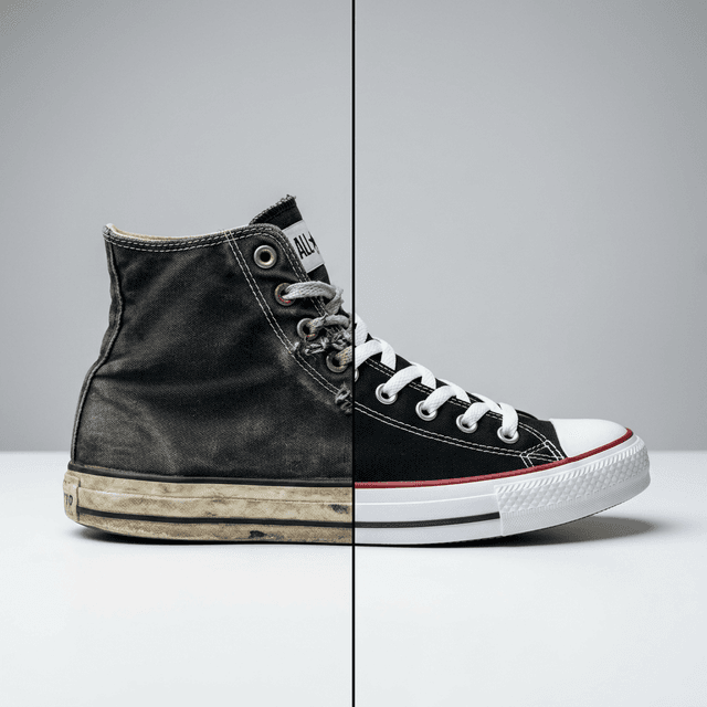 Converse Chuck Taylor — Before & After by EXTRIM