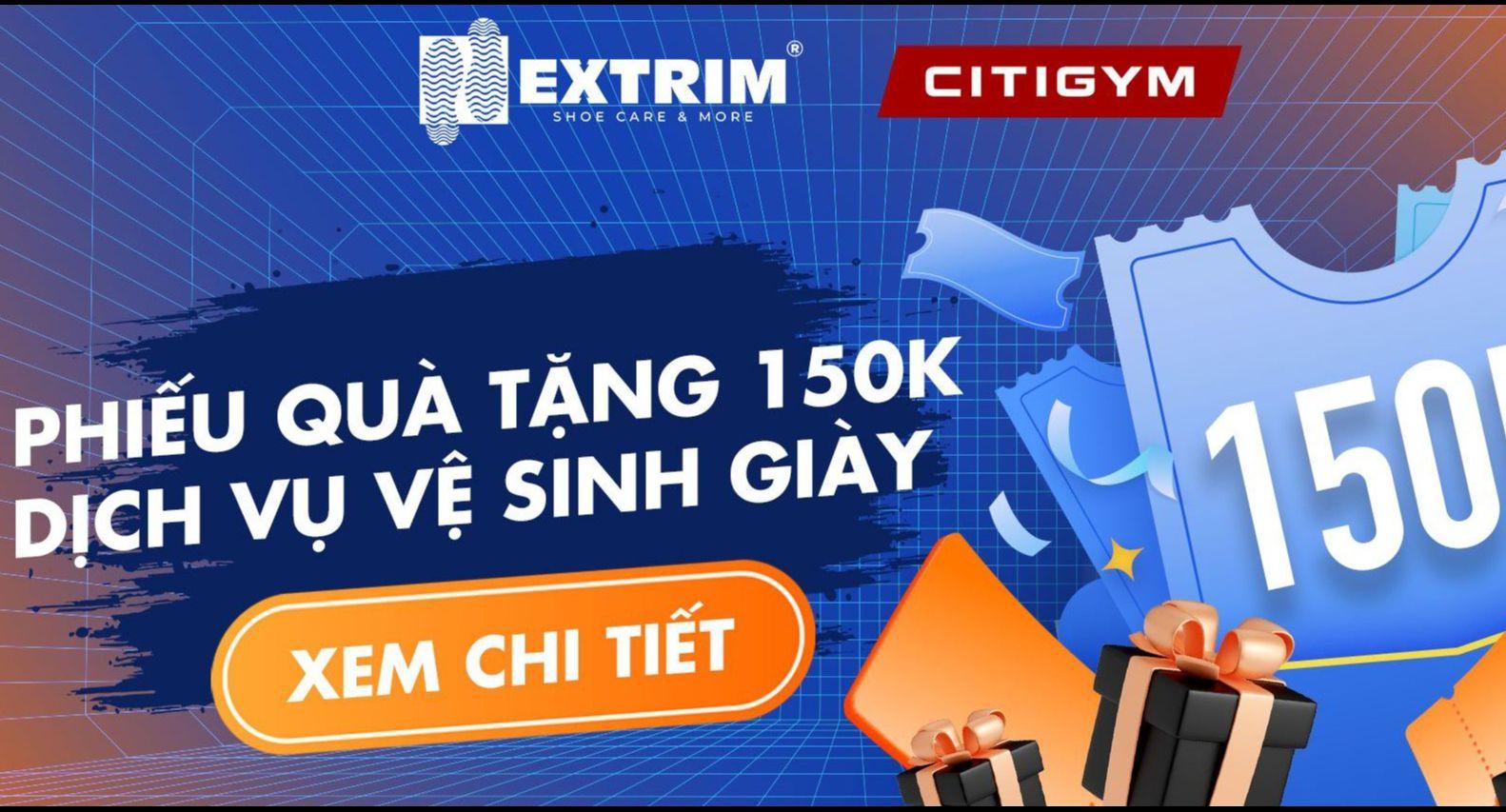 [HỢP TÁC] EXTRIM x CITIGYM - Ưu đãi Tập luyện và chăm sóc toàn diện