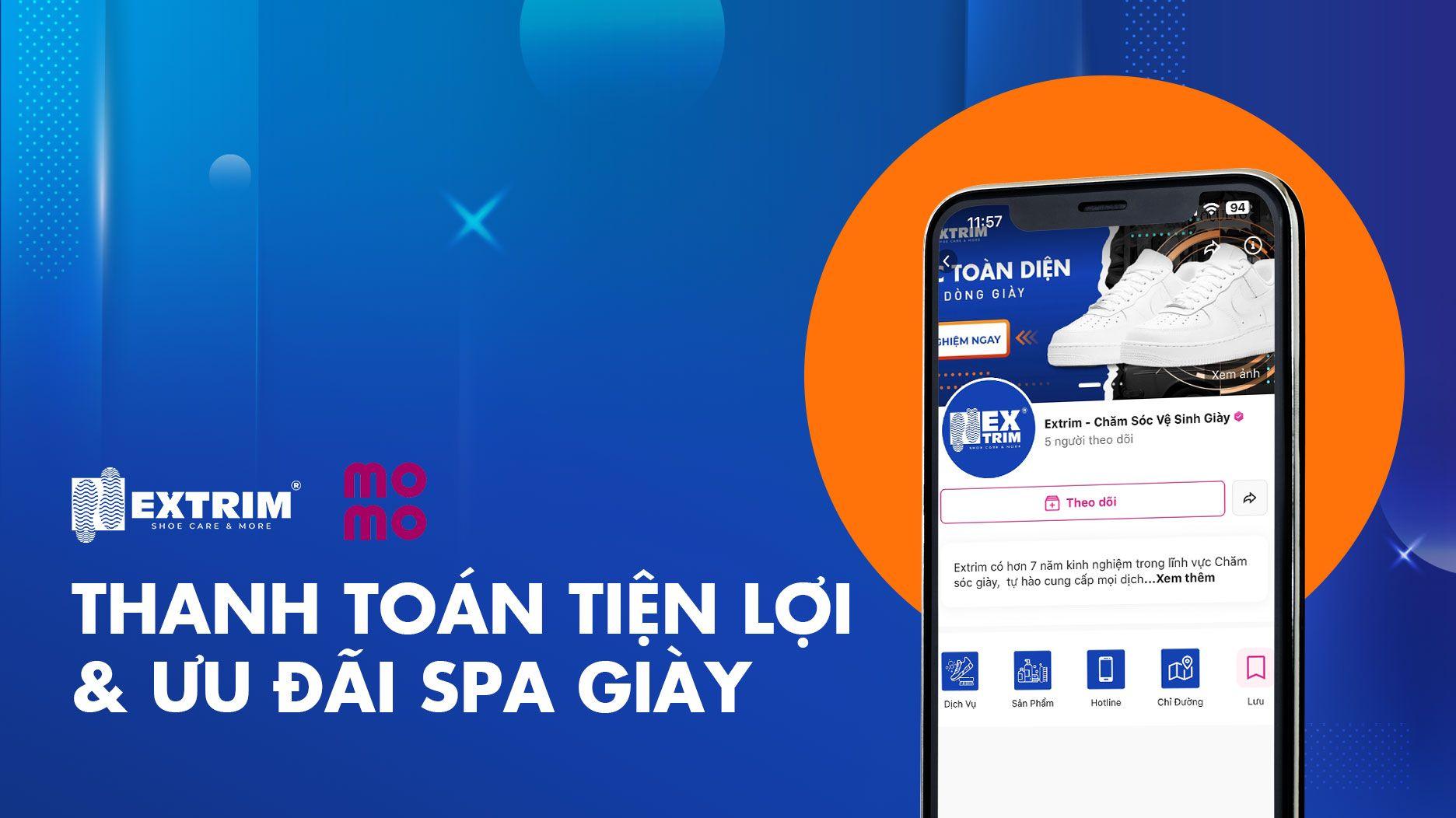 EXTRIM và MOMO mở rộng hình thức thanh toán và ưu đãi độc quyền