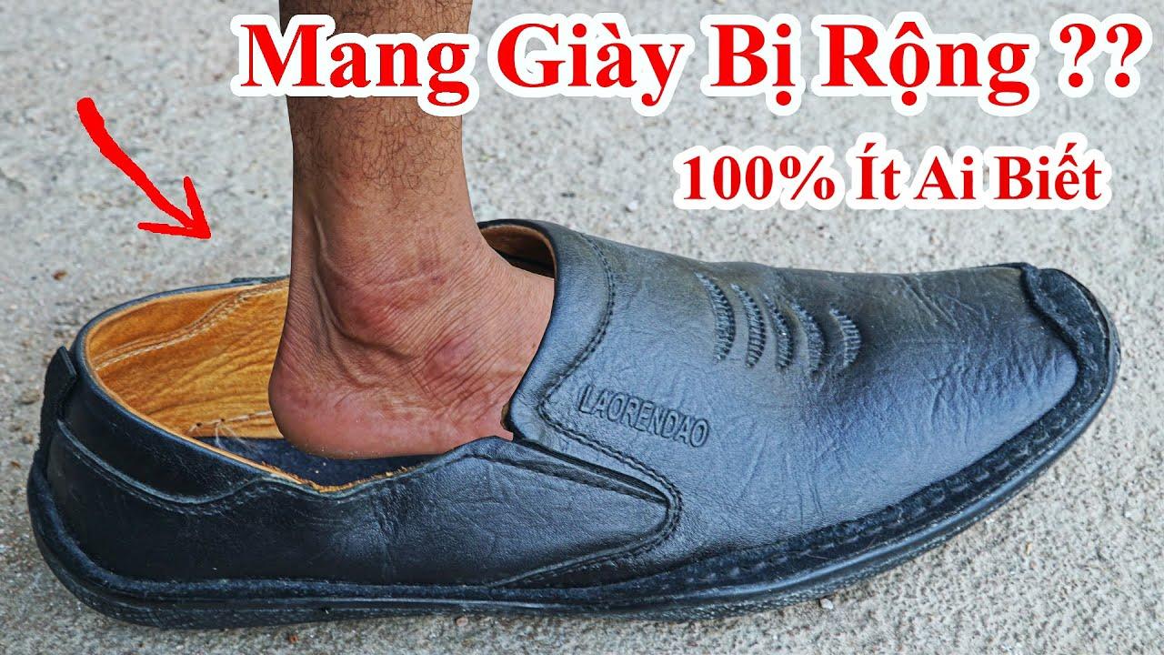 5 cách xử lý khi giày lười nam bị rộng cực đơn giản