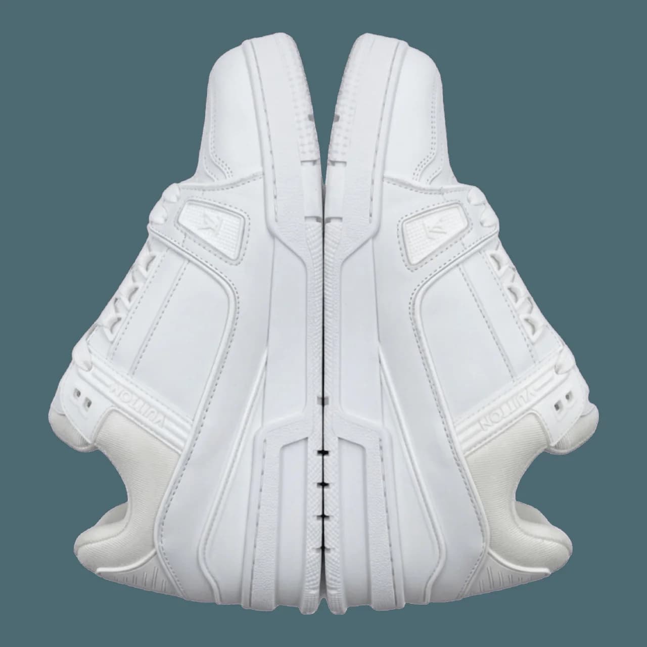 Louis Vuitton LV Trainer before and after designer shoe spa sau