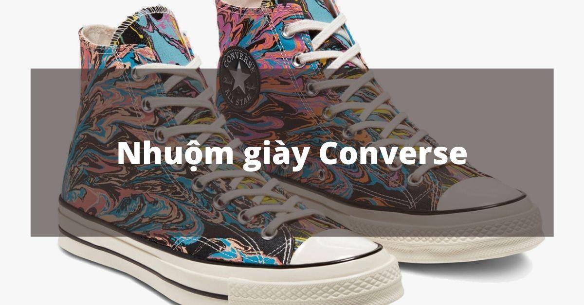 Cách nhuộm giày Converse | Tự tin phá cách