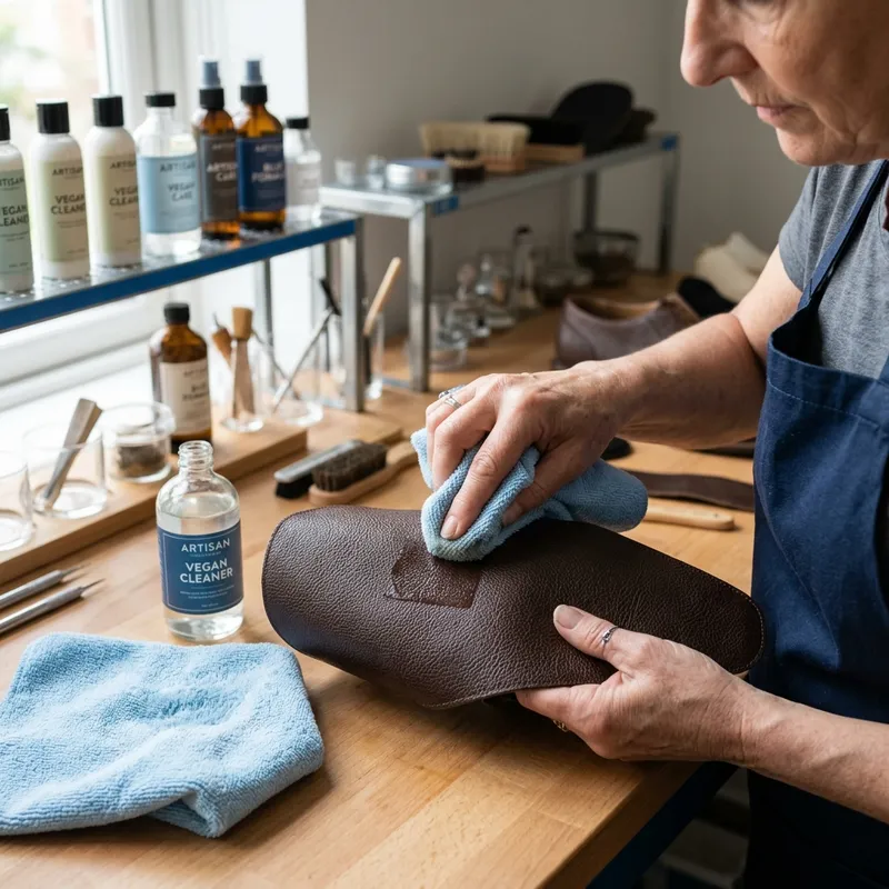 Chăm sóc và bảo quản các chất liệu giày mới như vegan leather và recycled knit