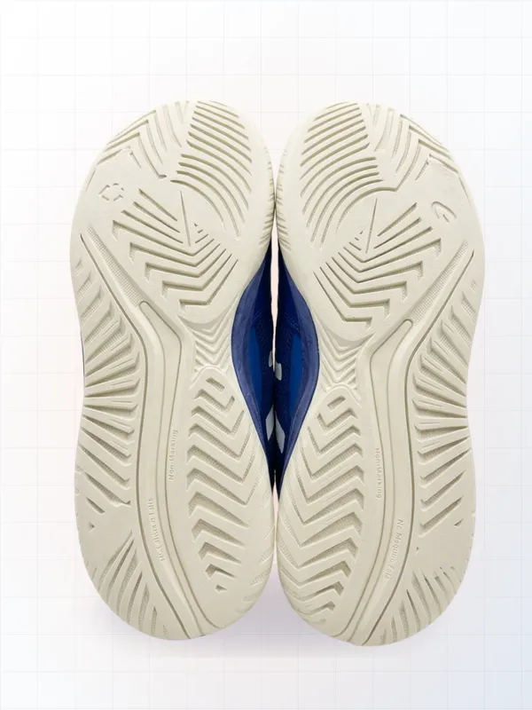 Sneakers with worn sole — Pickleball sole capping (before)