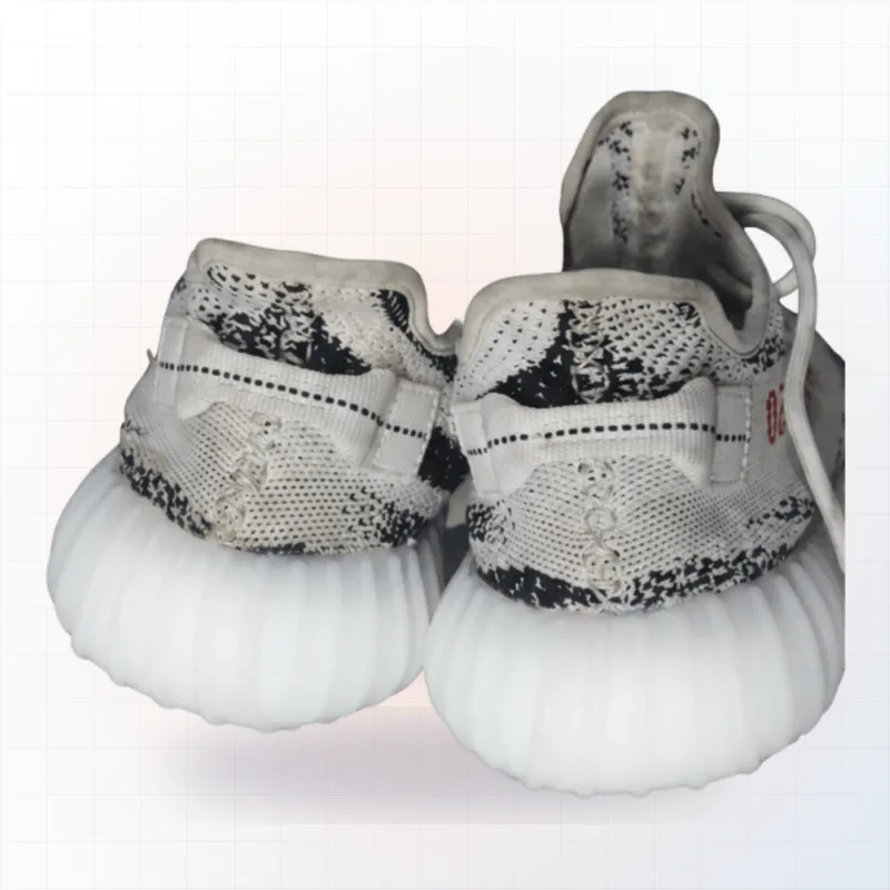 Adidas with worn sole — Full sole replacement (after)