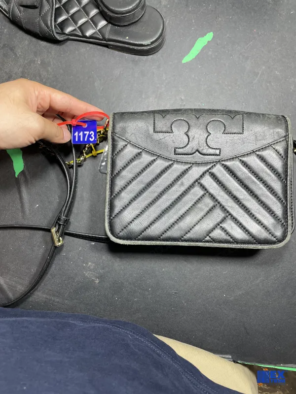 Tory Burch — Bag spa and repair (before)